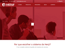 Tablet Screenshot of henji.com.br
